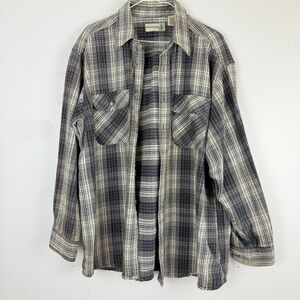 Vintage FieldMaster Plaid Flannel Heavyweight Outdoor Lumberjack Grunge 90s